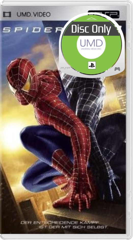 Spider-Man 3 - UMD Movie - Disc Only - Playstation Portable Games