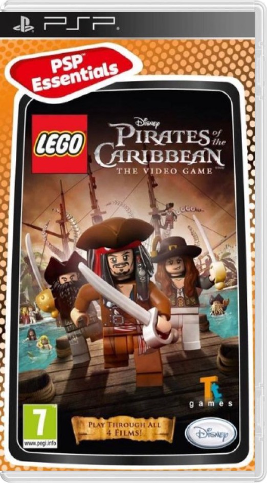 LEGO Pirates of the Caribbean (Essentials) - Playstation Portable Games