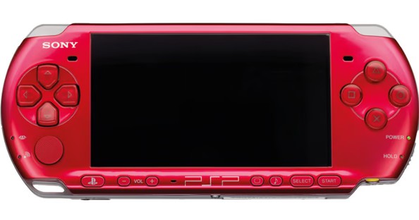 Playstation Portable PSP 3000 - Red - Playstation Portable Hardware
