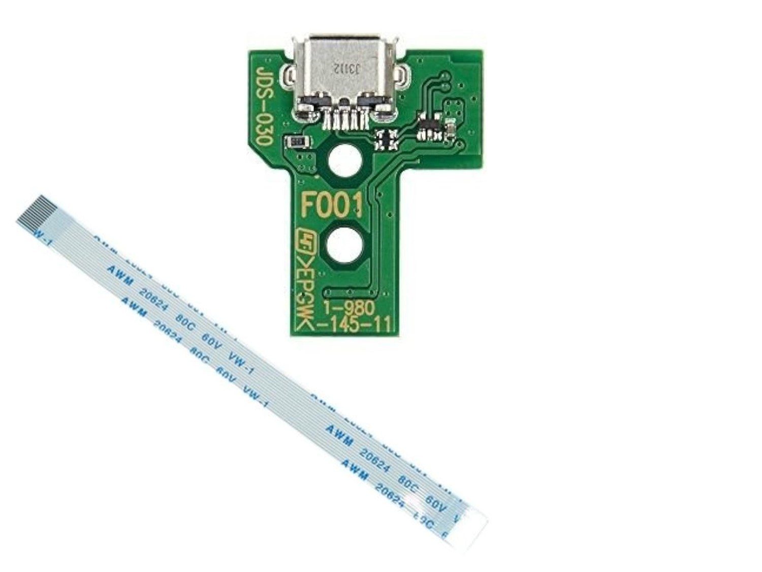 Micro USB Oplaad Socket Type JDS-030 voor de Sony PlayStation 4 Controller - Playstation 4 Hardware