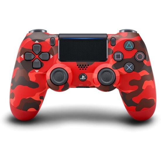 Sony DualShock Playstation 4 Controller V2 - Camo Red - Playstation 4 Hardware
