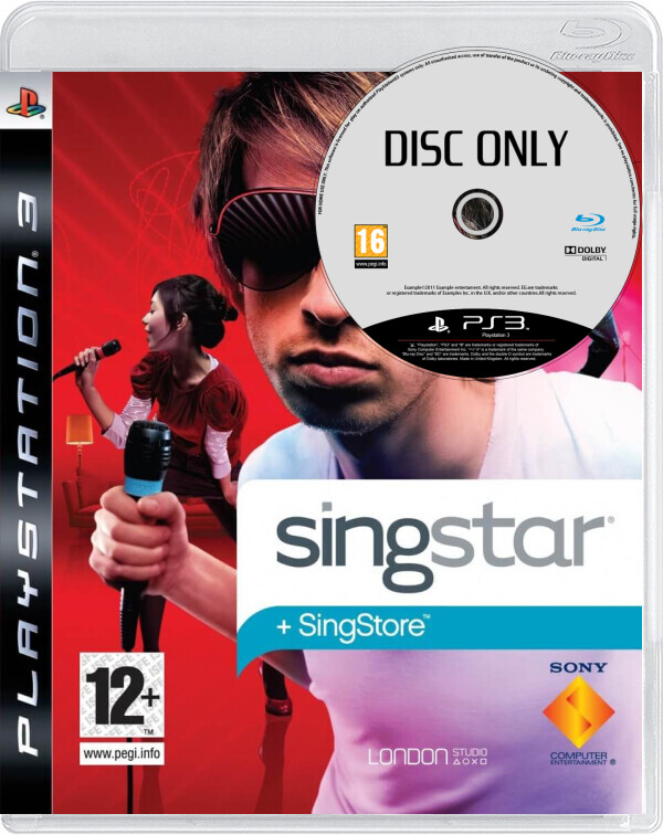SingStar - Disc Only - Playstation 3 Games