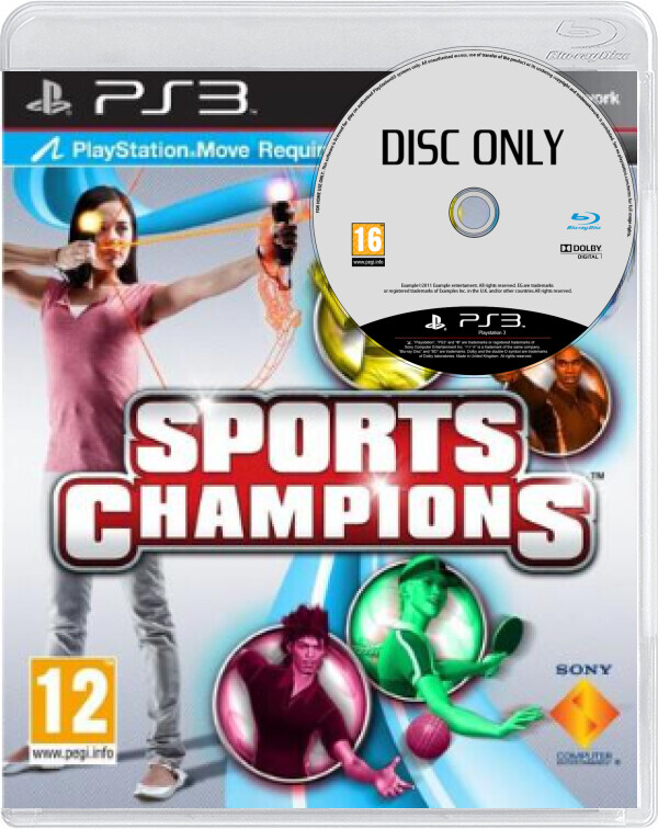 Sports Champions - Disc Only - Playstation 3 Games