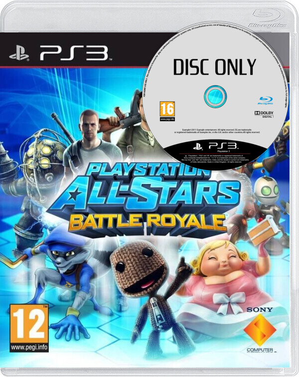PlayStation All-Stars Battle Royale - Disc Only - Playstation 3 Games