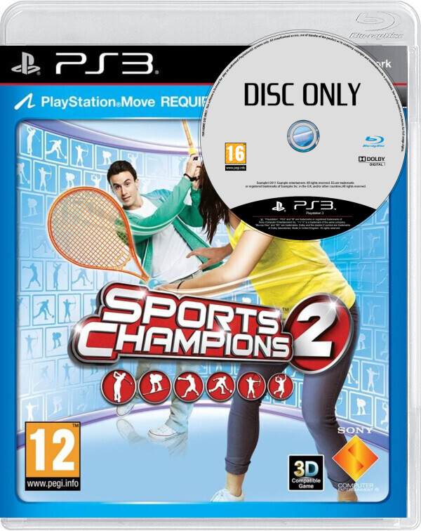 Sports Champions 2 - Disc Only - Playstation 3 Games