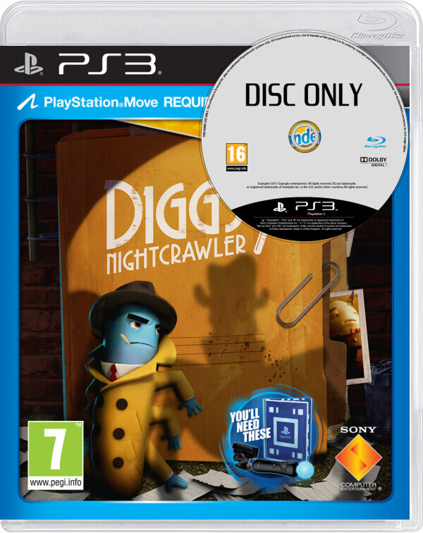 Wonderbook Diggs: Nightcrawler - Disc Only Kaufen | Playstation 3 Games