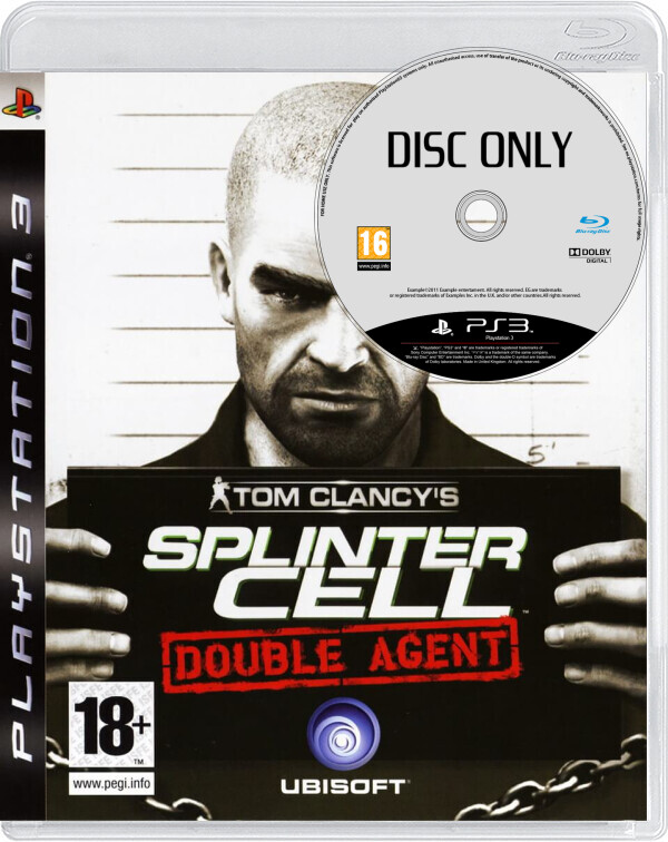 Tom Clancy's Splinter Cell: Double Agent - Disc Only - Playstation 3 Games