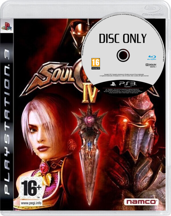 SoulCalibur IV - Disc Only - Playstation 3 Games