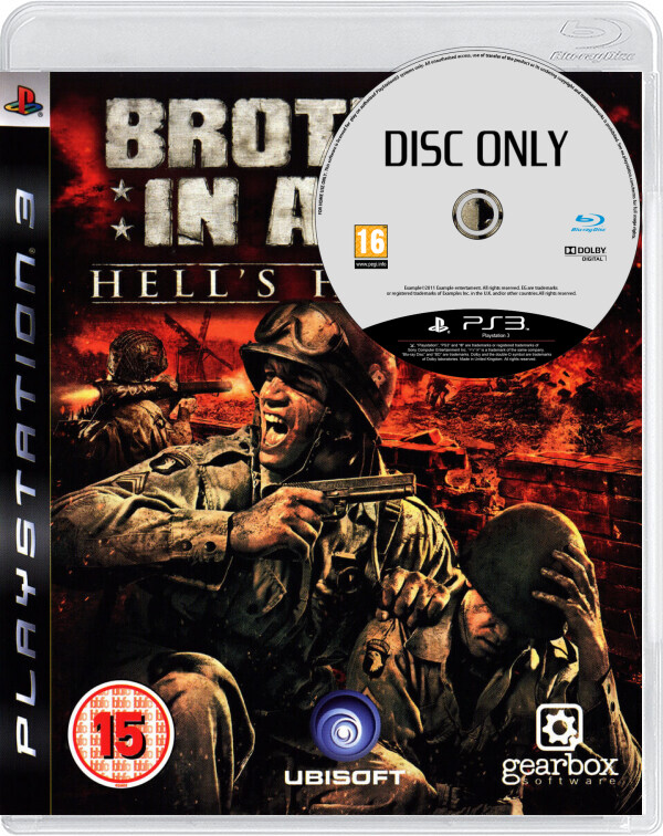 Brothers in Arms: Hell's Highway - Disc Only - Playstation 3 Games