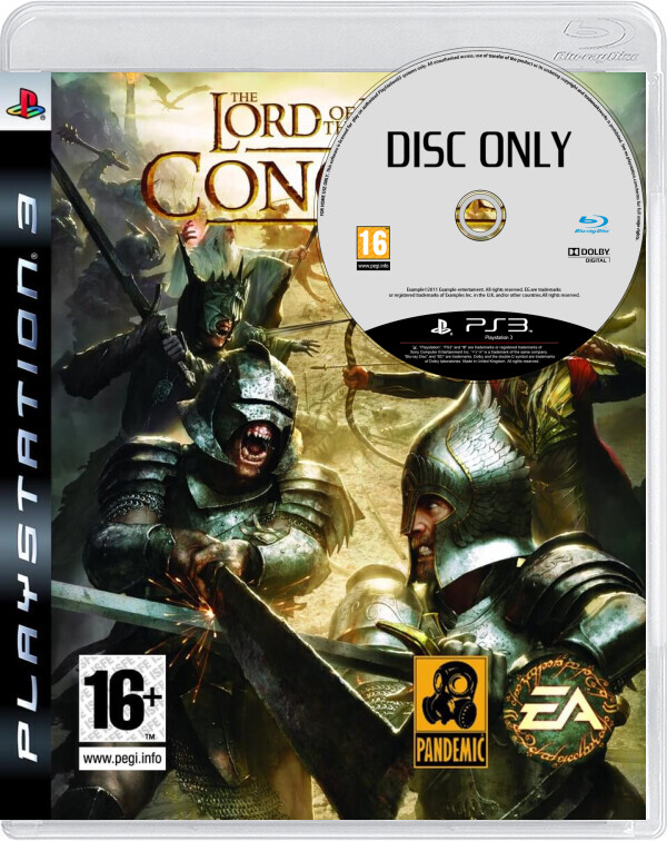 The Lord of the Rings: Conquest - Disc Only - Playstation 3 Games