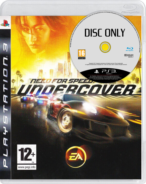 Need for Speed: Undercover - Disc Only - Playstation 3 Games