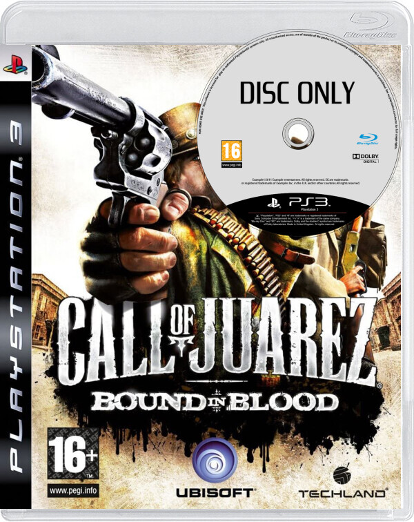 Call of Juarez: Bound in Blood - Disc Only - Playstation 3 Games