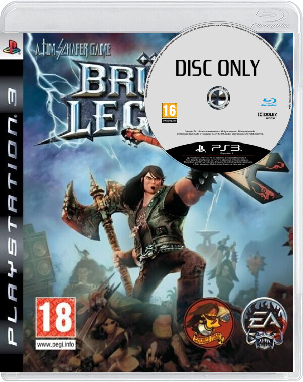 Brutal Legend - Disc Only - Playstation 3 Games