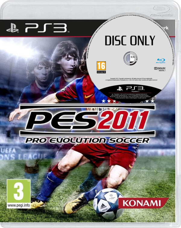 Pro Evolution Soccer 2011 - Disc Only - Playstation 3 Games