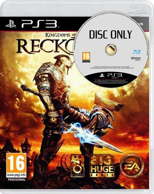 Reckoning - Kingdoms of Amalur - Disc Only - Playstation 3 Games