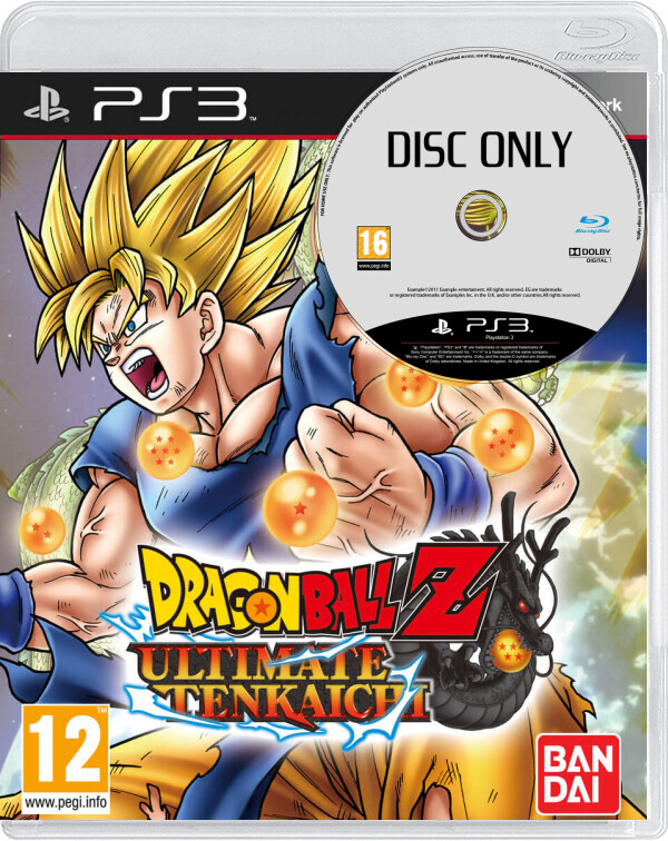 Dragon Ball Z: Ultimate Tenkaichi - Disc Only - Playstation 3 Games