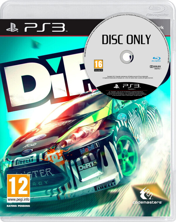 DiRT 3 - Disc Only - Playstation 3 Games