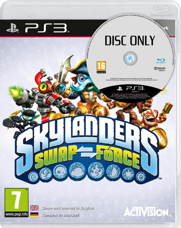 Skylanders: Swap Force - Disc Only - Playstation 3 Games
