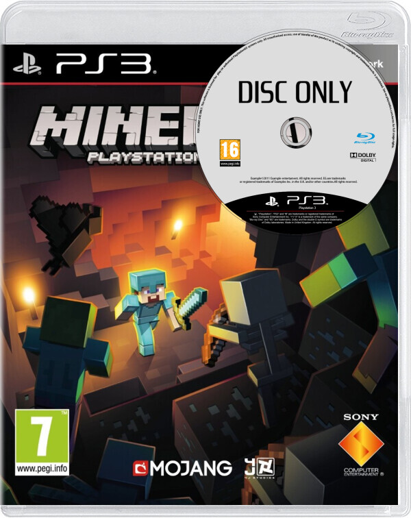 Minecraft: PlayStation 3 Edition - Disc Only - Playstation 3 Games