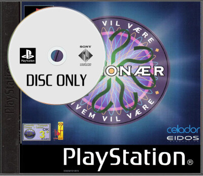 Who Wants to Be a Millionaire? - Disc Only - Playstation 1 Games