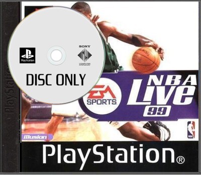 NBA Live 99 - Disc Only - Playstation 1 Games