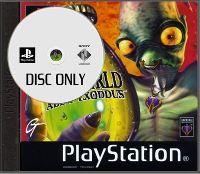 Oddworld: Abe's Exoddus - Disc Only - Playstation 1 Games
