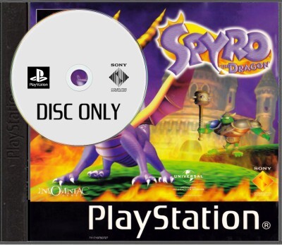 Spyro the Dragon - Disc Only - Playstation 1 Games