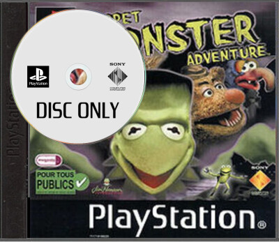 Muppet Monster Adventure - Disc Only - Playstation 1 Games