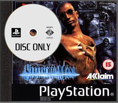 Shadow Man - Disc Only - Playstation 1 Games