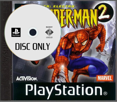Spider-Man 2: Enter Electro - Disc Only - Playstation 1 Games