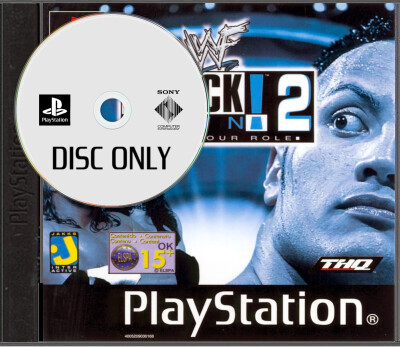 WWF SmackDown! 2: Know Your Role - Disc Only - Playstation 1 Games