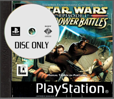 Star Wars: Episode I - Jedi Power Battles - Disc Only - Playstation 1 Games