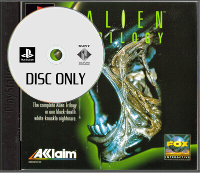 Alien Trilogy - Disc Only - Playstation 1 Games