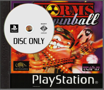 Worms Pinball - Disc Only - Playstation 1 Games