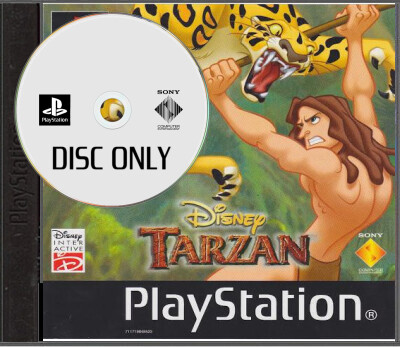 Disney's Tarzan - Disc Only - Playstation 1 Games