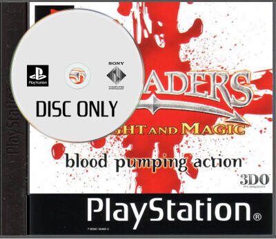 Crusaders of Might and Magic - Disc Only - Playstation 1 Games