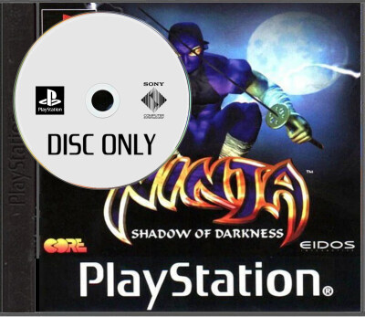 Ninja: Shadow of Darkness - Disc Only - Playstation 1 Games