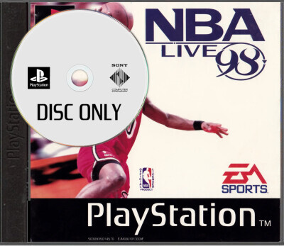 NBA Live 98 - Disc Only - Playstation 1 Games