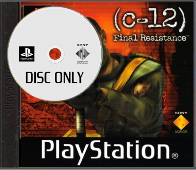 C-12: Final Resistance - Disc Only - Playstation 1 Games