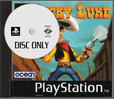 Lucky Luke - Disc Only - Playstation 1 Games