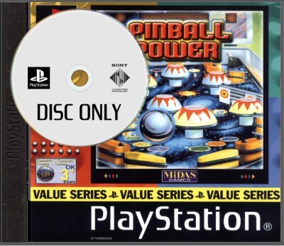Pinball Power - Disc Only - Playstation 1 Games