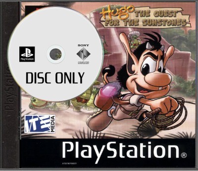 Hugo 3 - The Quest for the Sunstones - Disc Only - Playstation 1 Games