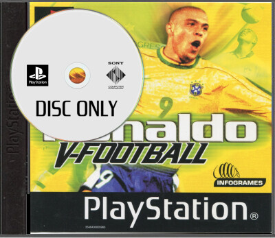 Ronaldo V-Football - Disc Only - Playstation 1 Games