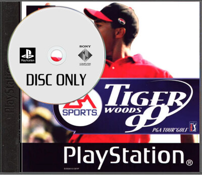 Tiger Woods 99 PGA Tour Golf - Disc Only - Playstation 1 Games