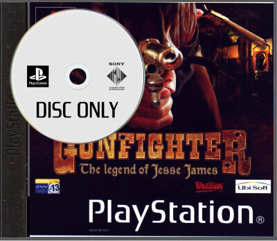 Gunfighter: The Legend of Jesse James - Disc Only - Playstation 1 Games