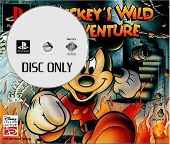 Mickey's Wild Adventure - Disc Only - Playstation 1 Games