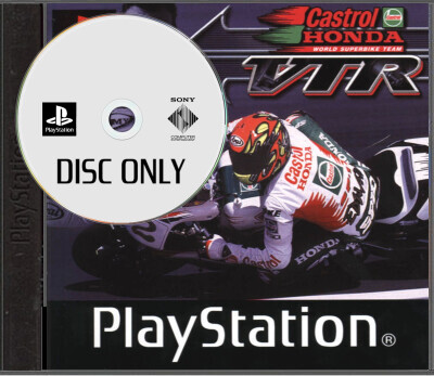 Castrol Honda VTR - Disc Only - Playstation 1 Games