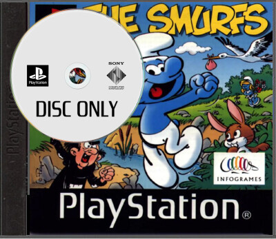 The Smurfs - Disc Only - Playstation 1 Games