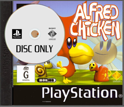 Alfred Chicken - Disc Only - Playstation 1 Games