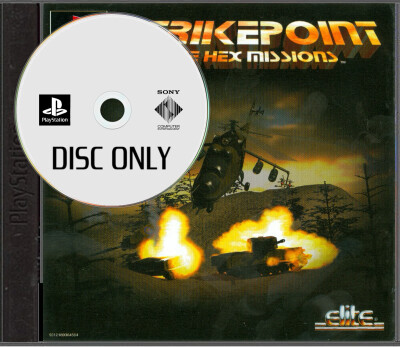 Strike Point The Hex Missions - Disc Only - Playstation 1 Games